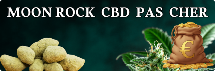 Moon Rock CBD premium à forte concentration en cannabidiol